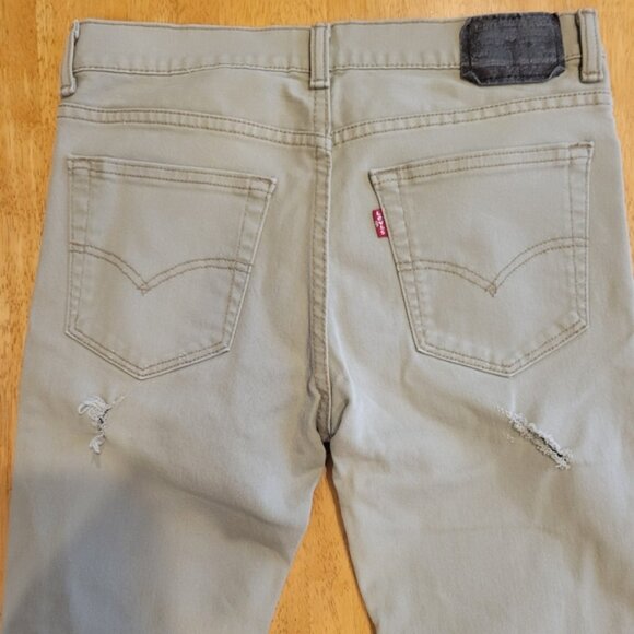 EUC Levi's 510 super skinny khaki color - Picture 5 of 5